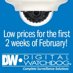 Low prices on Digital Watchdog for the first 2 weeks of February!