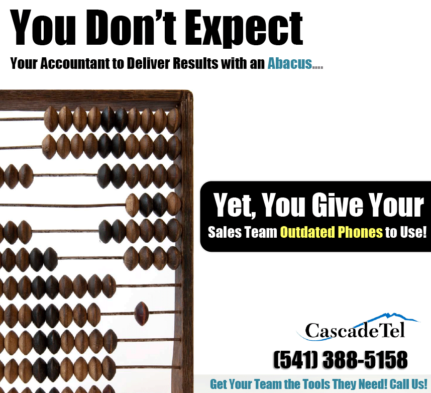 You Don't Expect Your Accountant to Deliver Results with an Abacus'