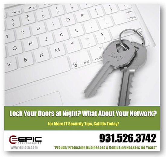 Lock your doors at night? What about your network?