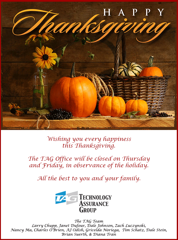 Happy Thanksgiving