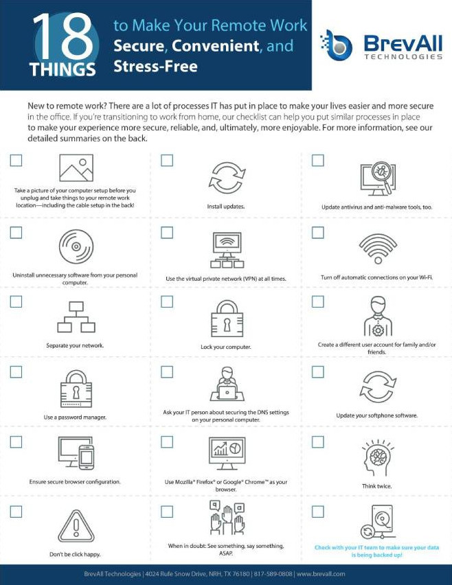 New Remote Workforce Checklist Available