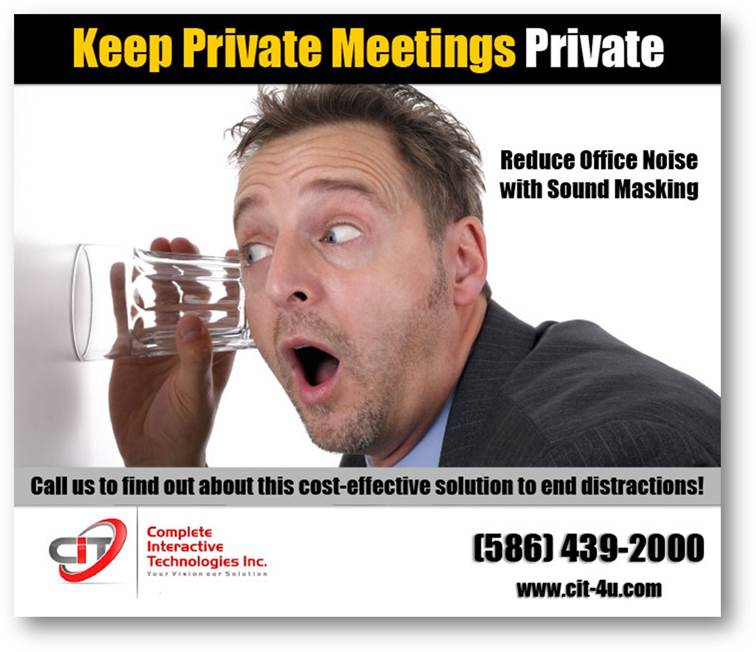 Sound Masking Ad