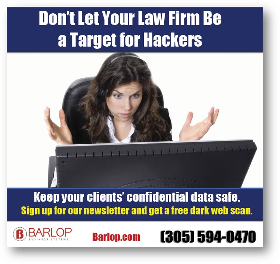 Don't Let Your Law Firm Be a Target for Hackers