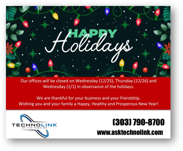 Holiday Office Hours Emails