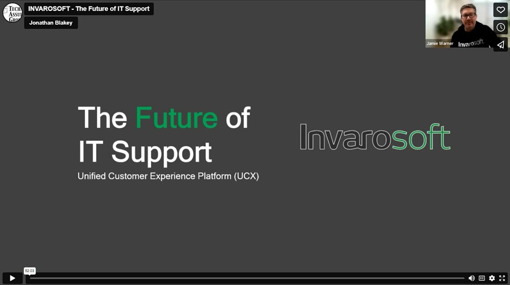 The Future of IT Support Webinar by Invarosoft