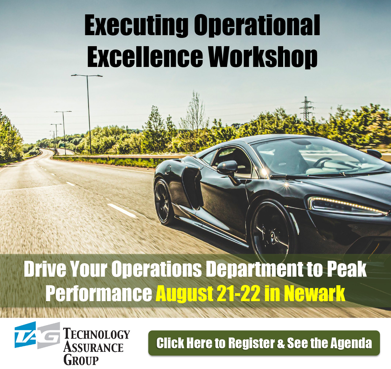 Operations Training August 21-22 in Newark