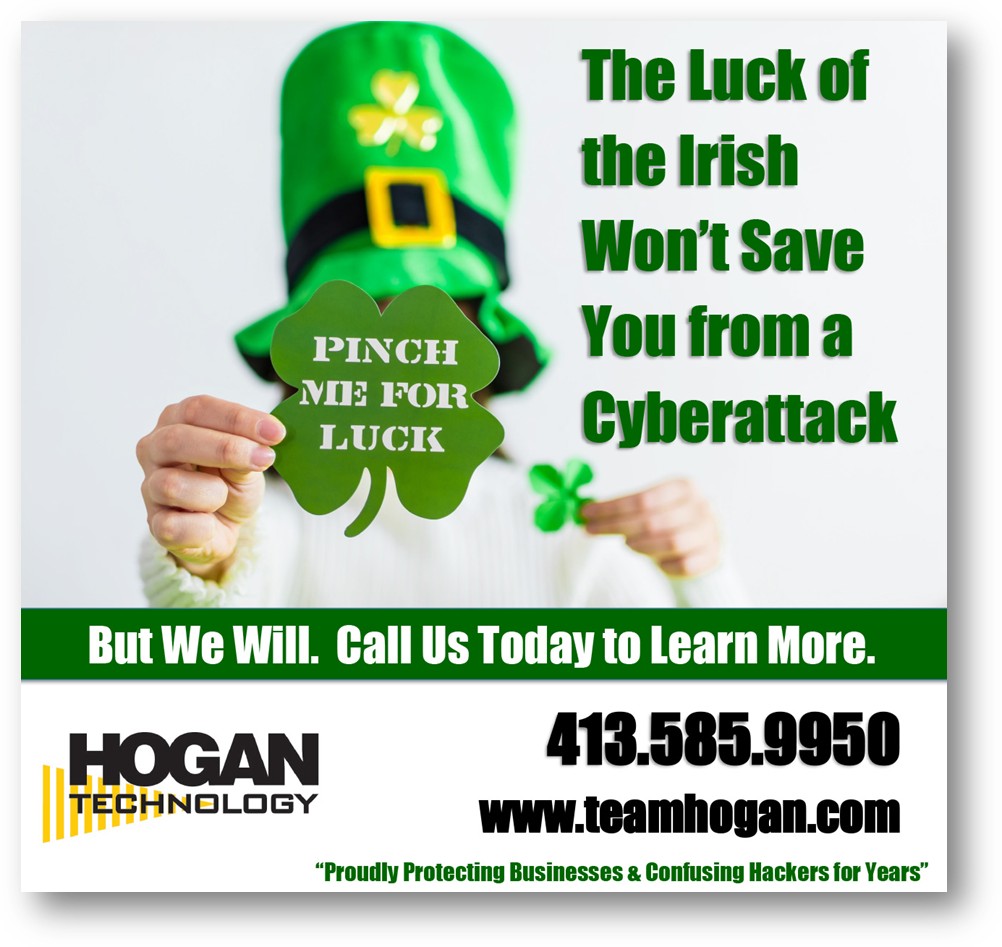 Cybersecurity St Patrick’s Day Ads Available