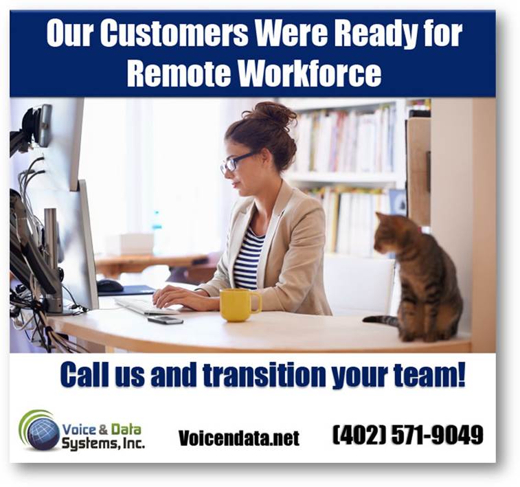 TAG Internal Email Marketing - Remote Workforce campaign flyer Ad