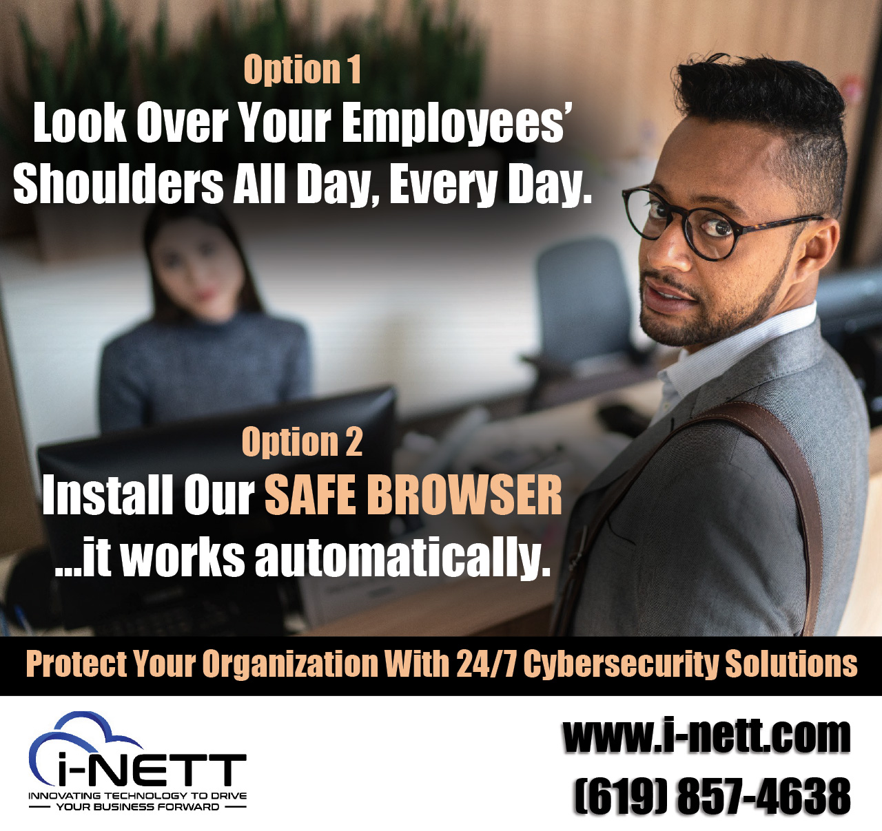Managed Browser Security Ads