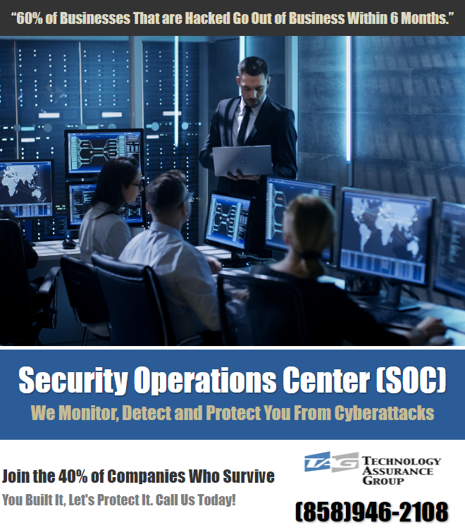 'Put a SOC on it.' Security Operations Center Ad 1