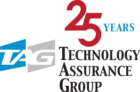 Technology Assurance Group, 25 Years Logo