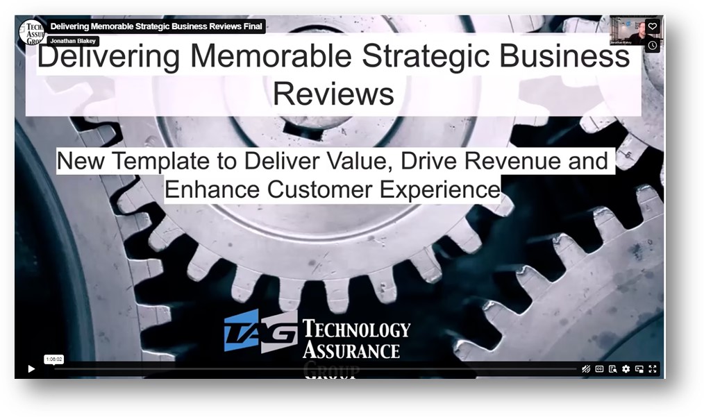 Delivering Memorable Strategic Business Reviews