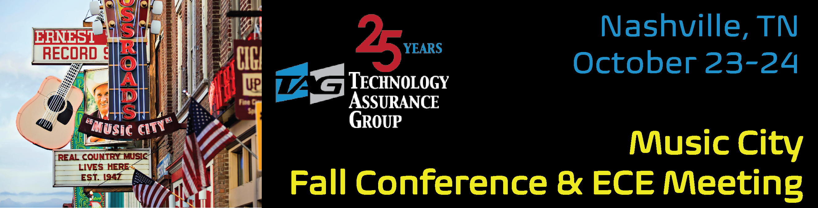 TAG Fall Conference ECE Meeting, October 23-24, 2023, Nashvilee, TN