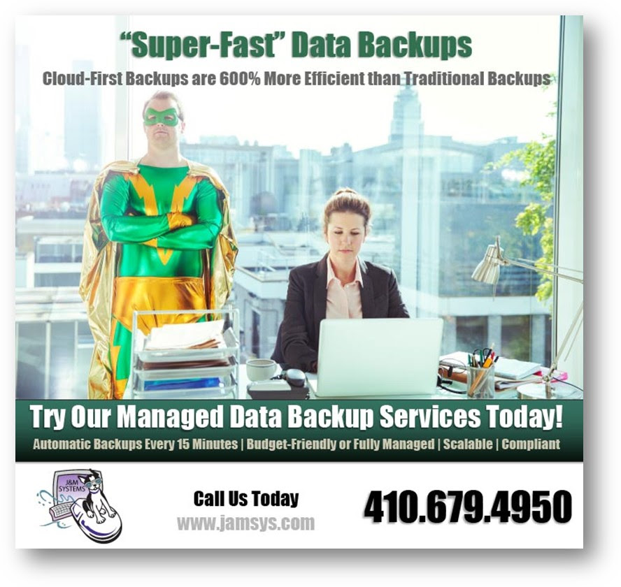 Jamsus Managed Data Backup Ads