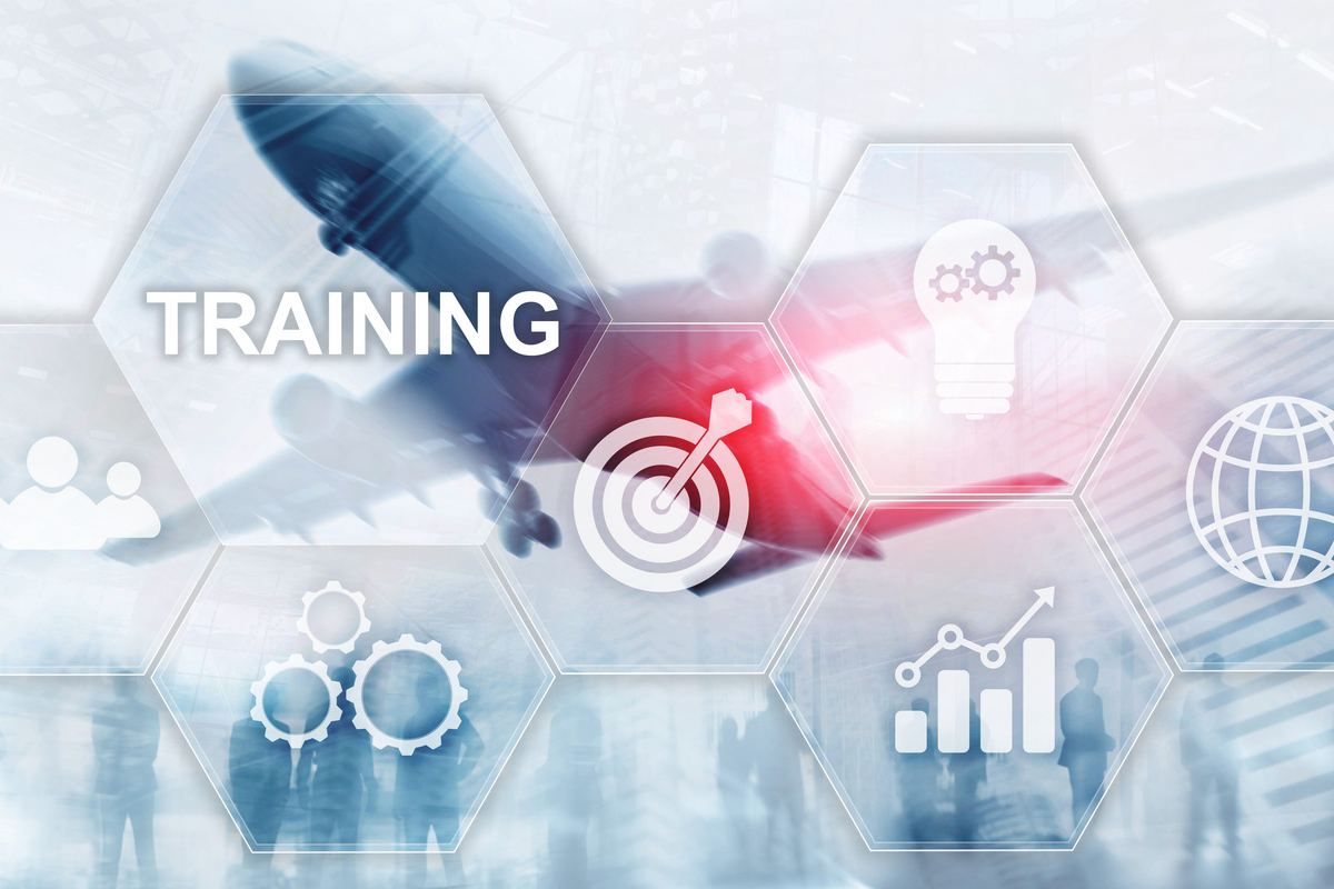 Sales training session for an IT service provider team.