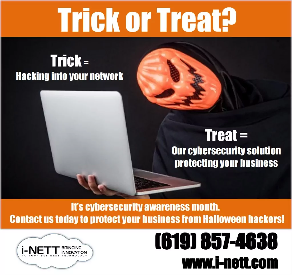 I-Nett Cybersecurity Awareness Month Ads
