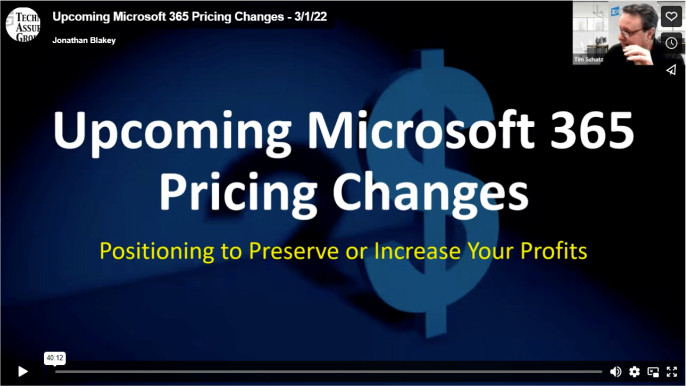Microsoft's Major Changes & TAG's Ability to Preserve Your Incentives Webinar