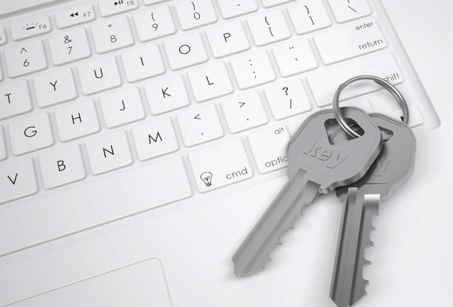 Keys on Keyboard